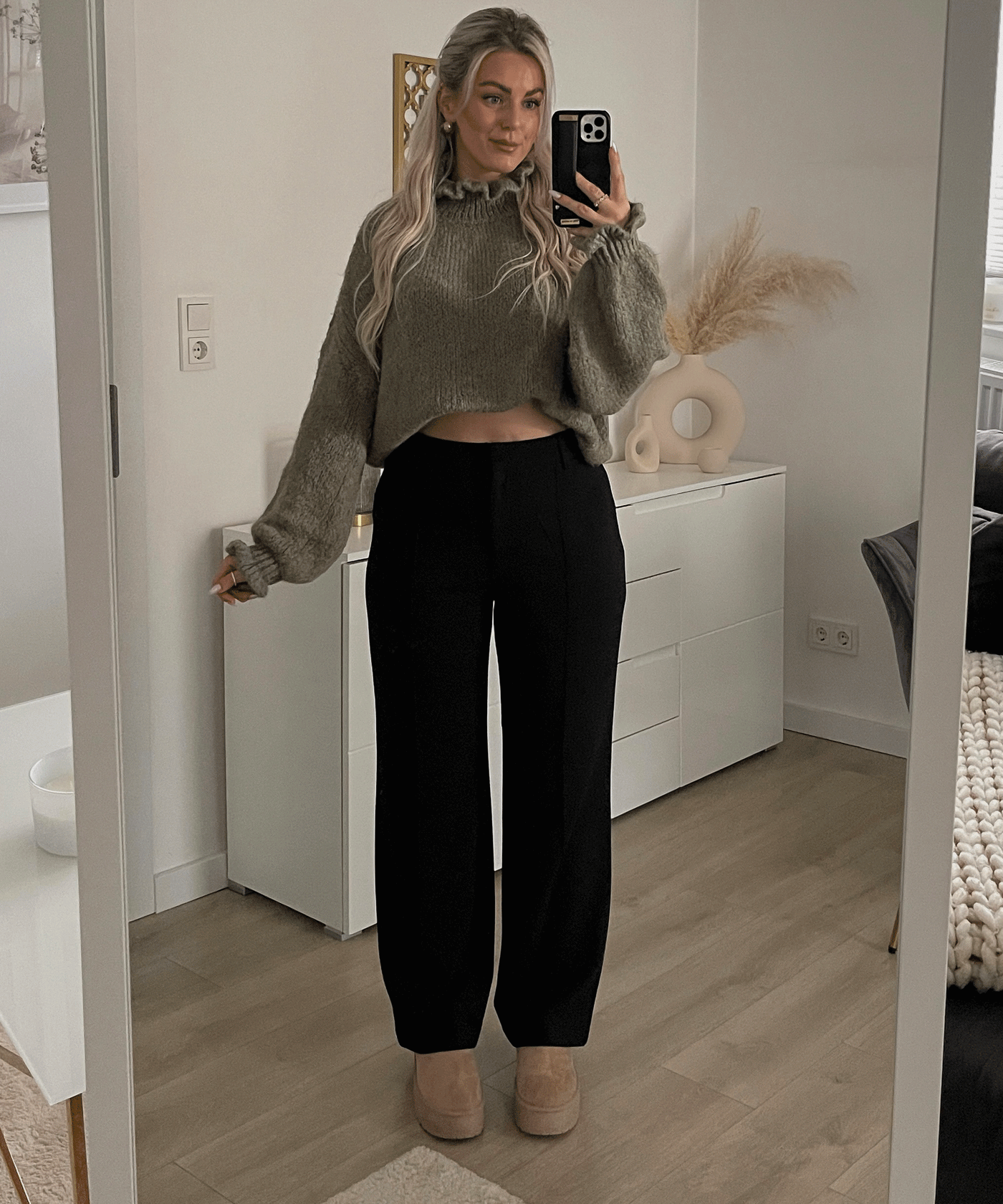 Pullover Caja Khaki  Ladypolitan ♡   