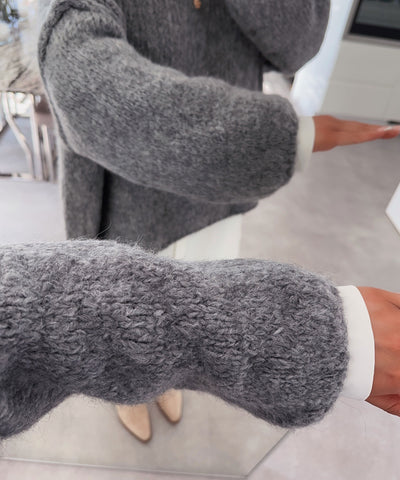 Pullover Cinderella Dunkelgrau  Ladypolitan ♡   