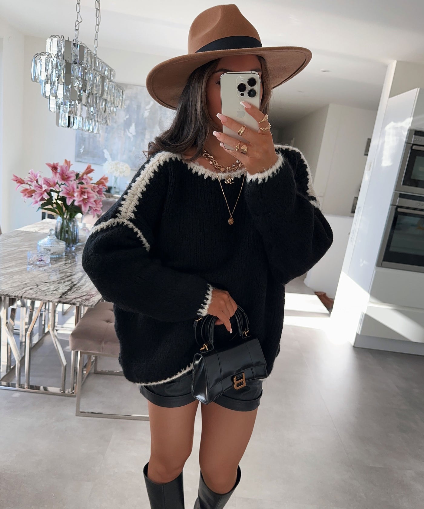 Pullover Helena Schwarz  Ladypolitan ♡   
