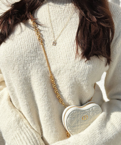 Pullover mit Schleifen Orla Beige Ladypolitan ♡