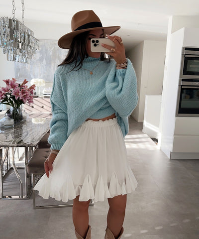 Rock Nicole Weiß  Ladypolitan - Fashion Onlineshop für Damen   