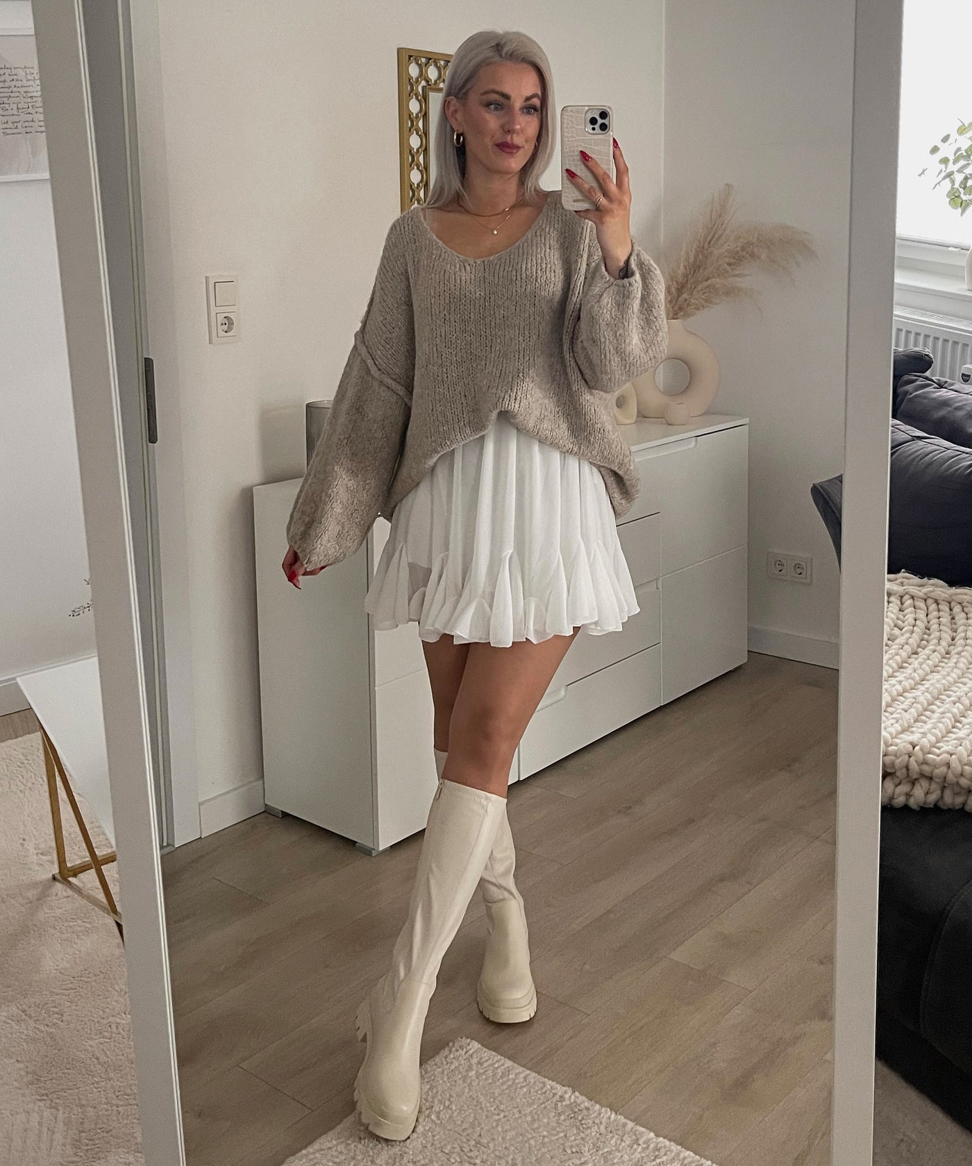 Rock Nicole Weiß  Ladypolitan - Fashion Onlineshop für Damen   