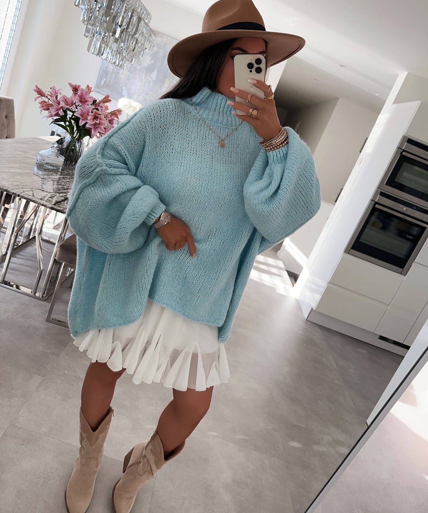 Rock Nicole Weiß  Ladypolitan - Fashion Onlineshop für Damen   
