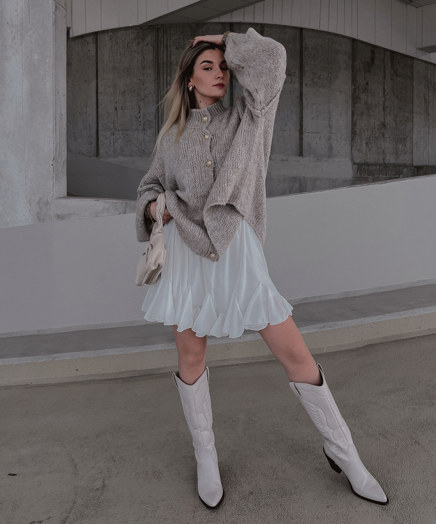 Rock Nicole Weiß  Ladypolitan - Fashion Onlineshop für Damen   