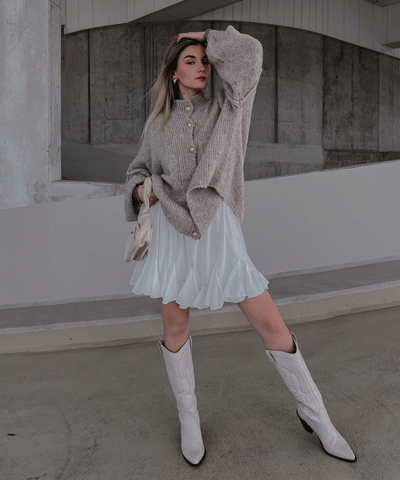 Rock Nicole Weiß  Ladypolitan - Fashion Onlineshop für Damen   
