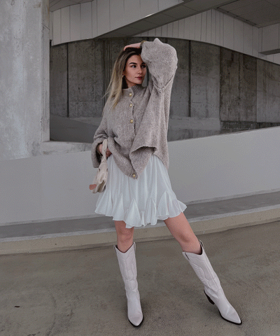 Rock Nicole Weiß  Ladypolitan - Fashion Onlineshop für Damen   