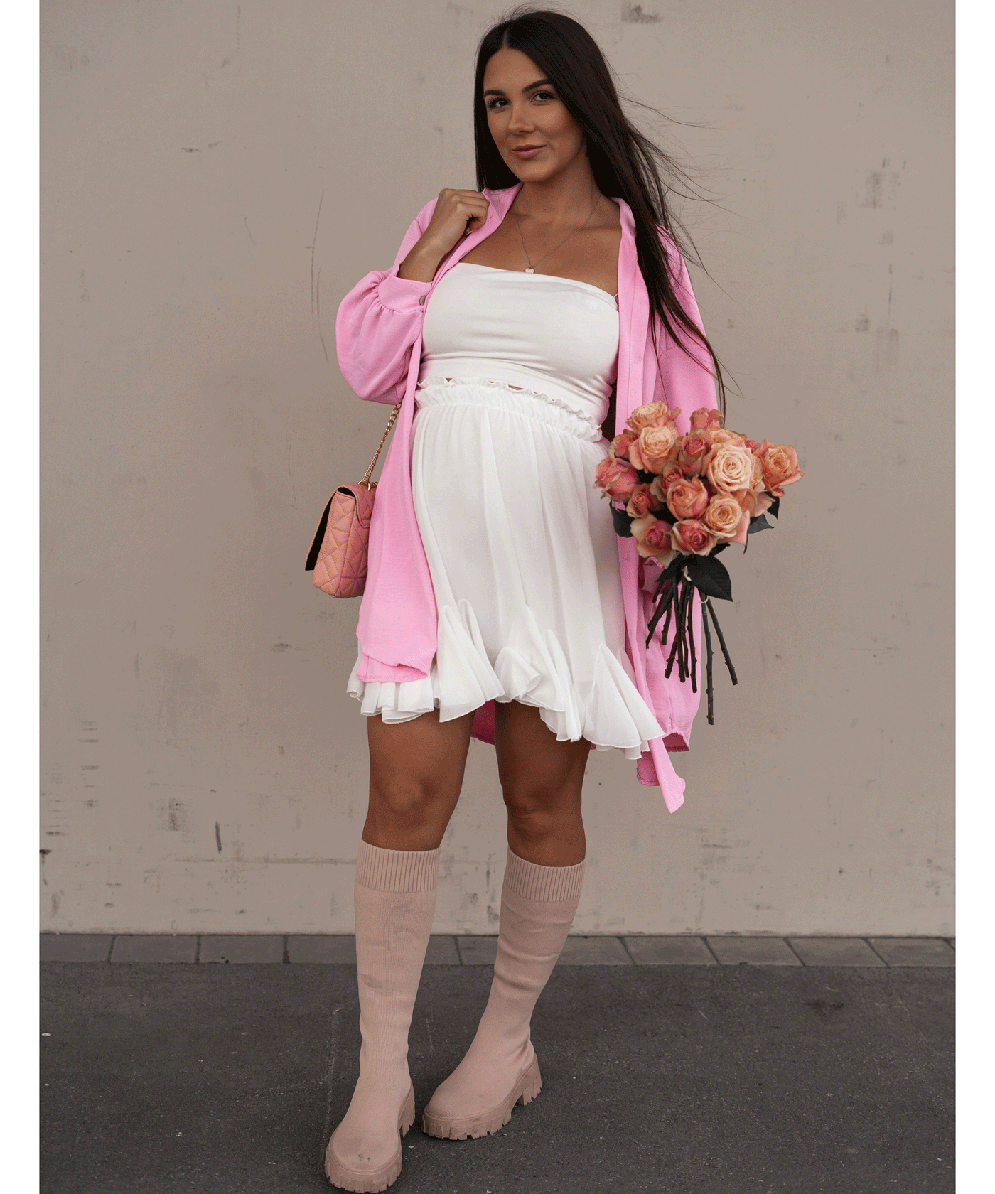 Rock Nicole Weiß  Ladypolitan - Fashion Onlineshop für Damen   