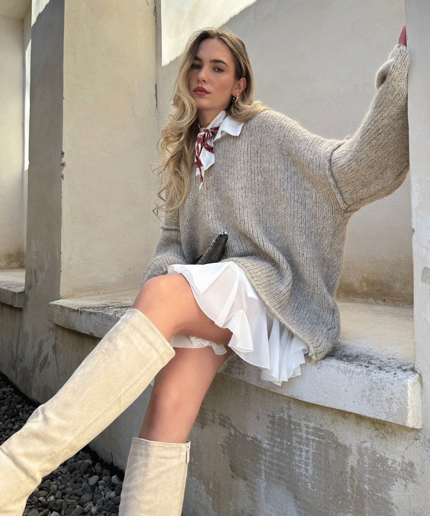 Rock Nicole Weiß  Ladypolitan - Fashion Onlineshop für Damen   