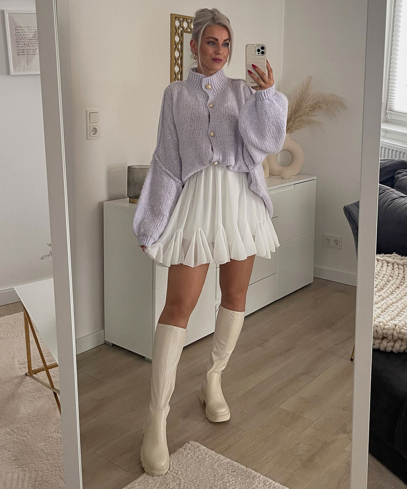 Rock Nicole Weiß  Ladypolitan - Fashion Onlineshop für Damen   