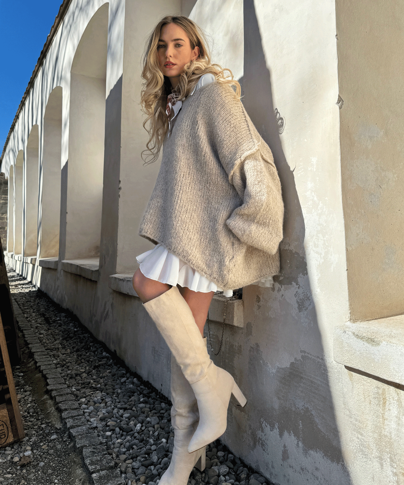 Rock Nicole Weiß  Ladypolitan - Fashion Onlineshop für Damen   