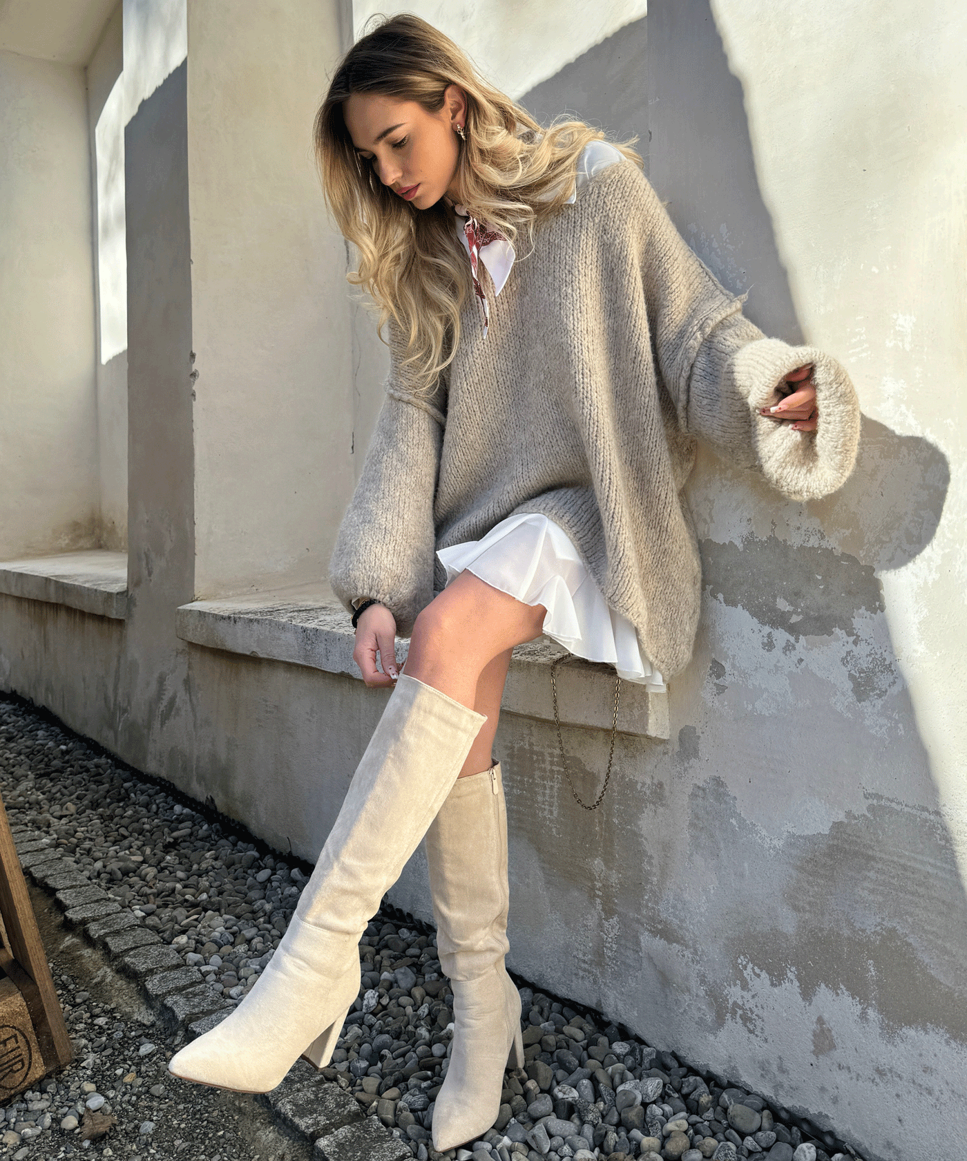 Rock Nicole Weiß  Ladypolitan - Fashion Onlineshop für Damen   