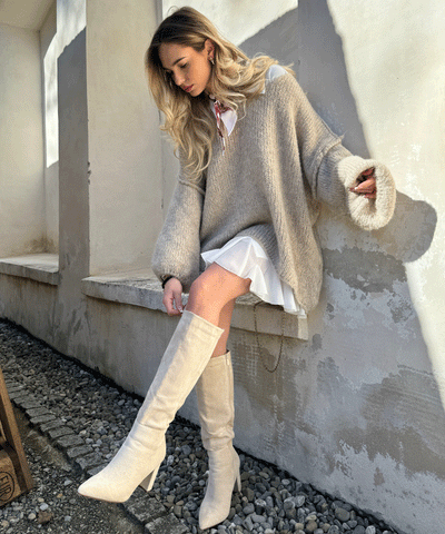 Rock Nicole Weiß  Ladypolitan - Fashion Onlineshop für Damen   