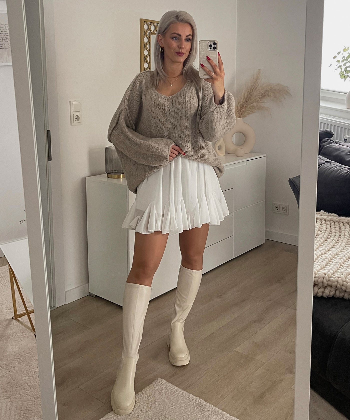 Rock Nicole Weiß  Ladypolitan - Fashion Onlineshop für Damen   