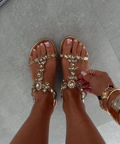 Sandalen Hania Gold Ladypolitan ♡
