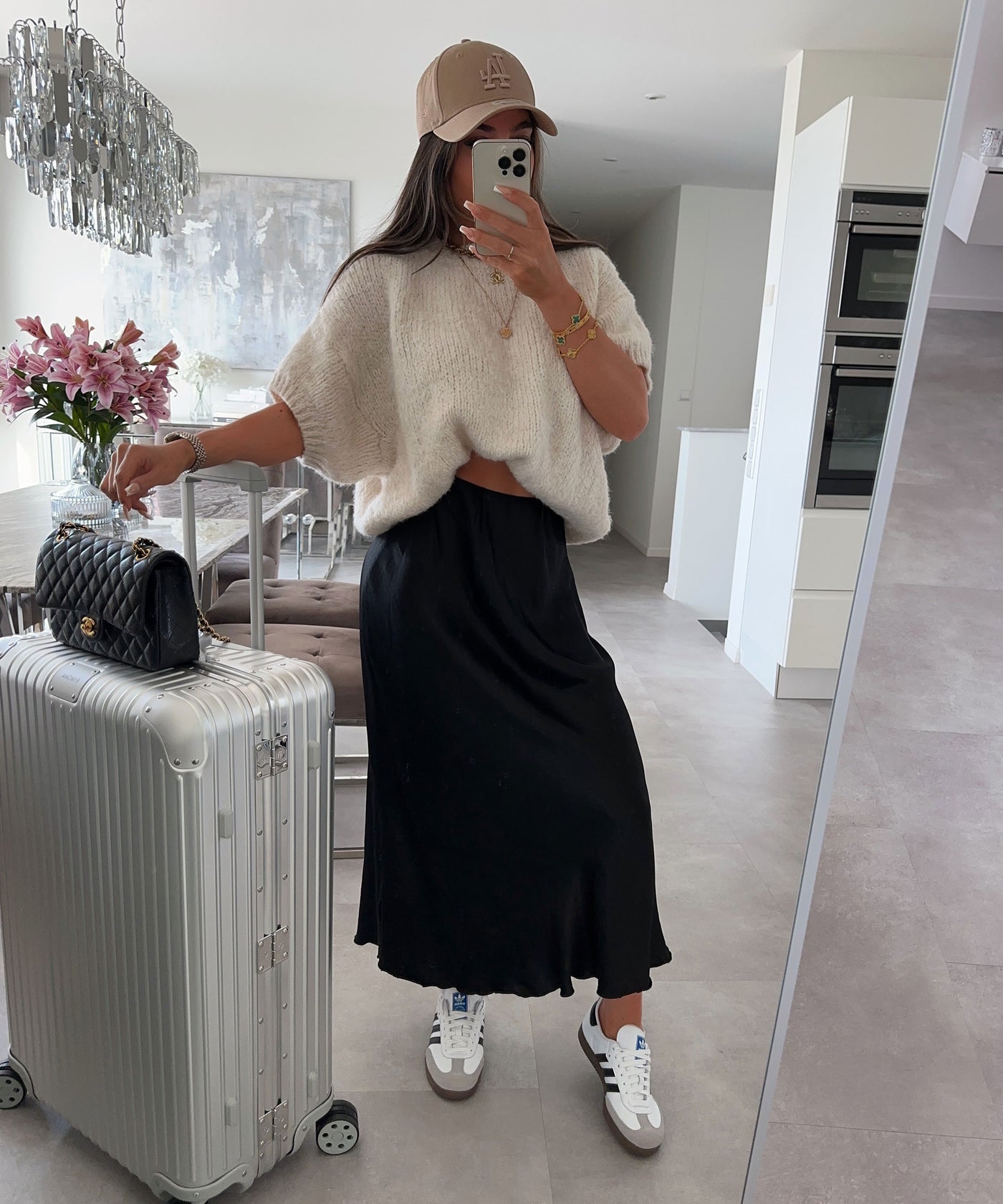 Satin Rock Joie Schwarz  Ladypolitan ♡   