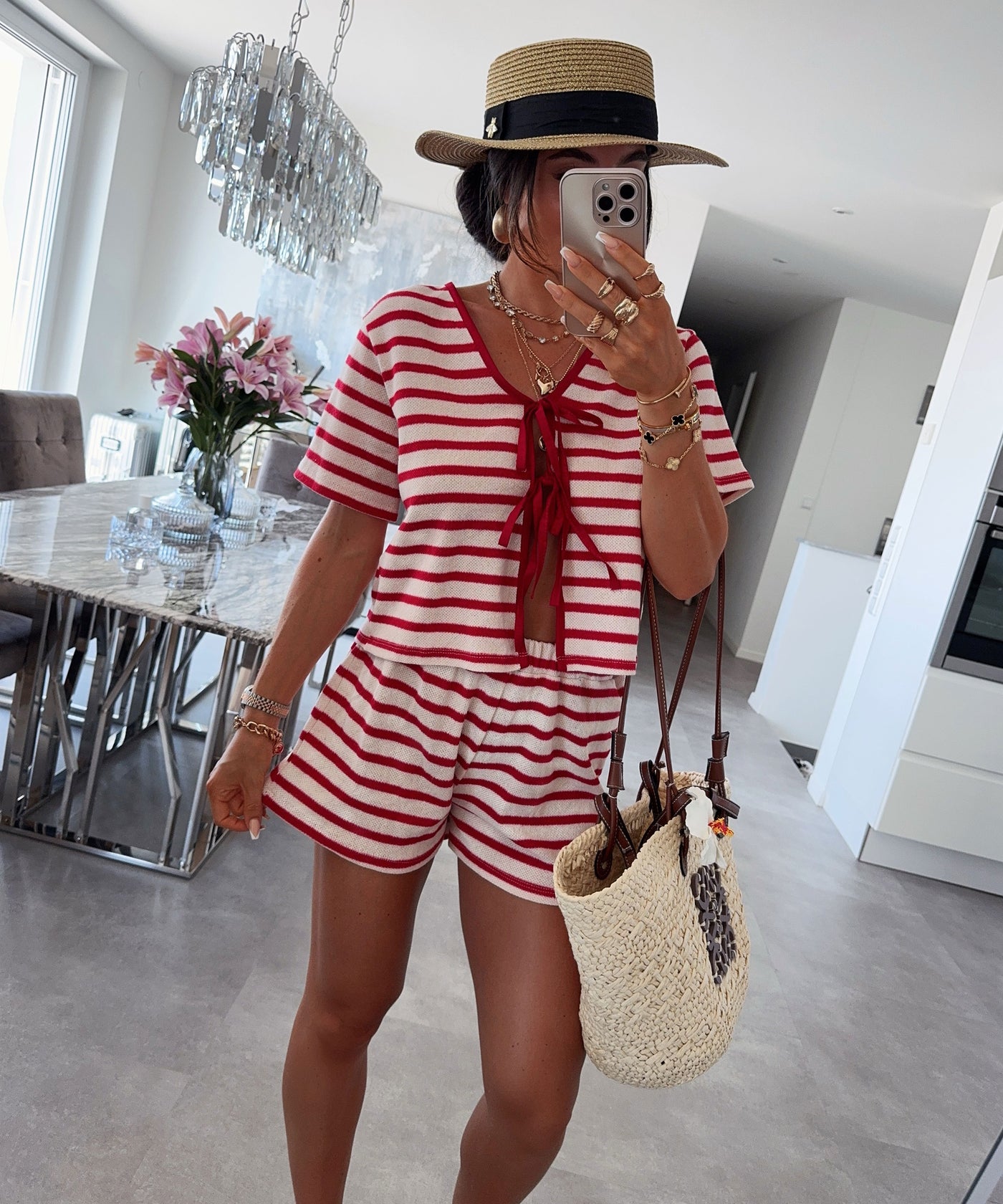 Shorts Aloisia Rot Ladypolitan ♡