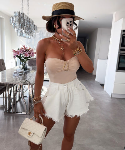 Shorts Fee Weiß Ladypolitan ♡