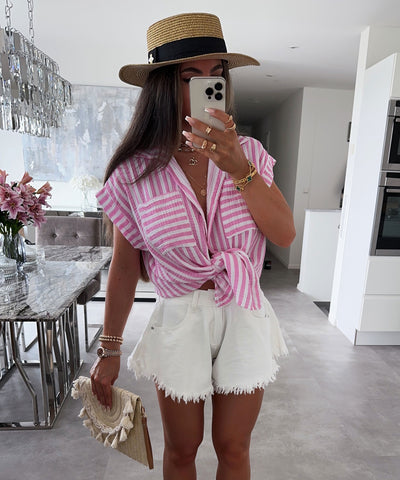 Shorts Fee Weiß  Ladypolitan ♡   