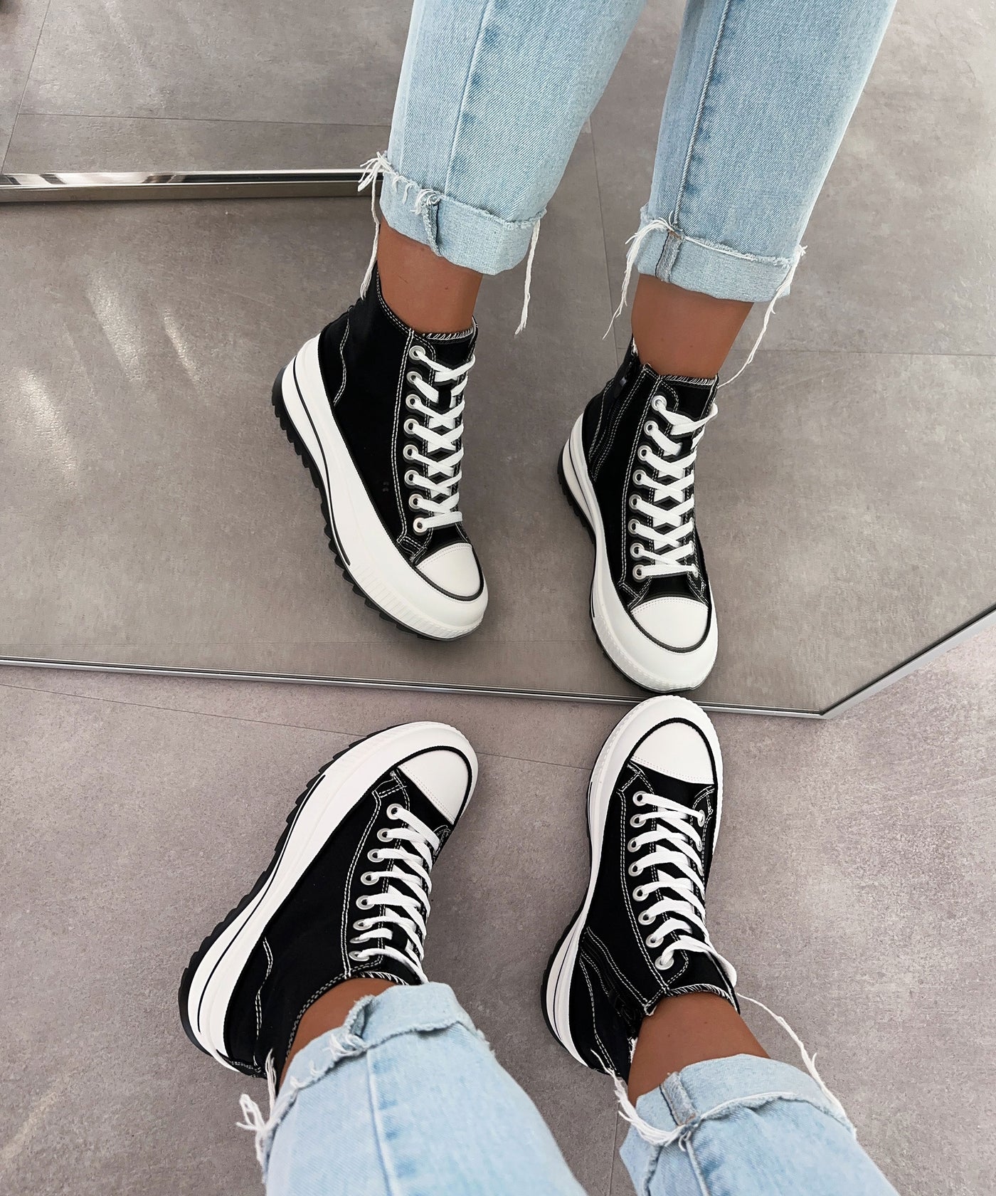 Sneaker Aurora Schwarz  Ladypolitan ♡   