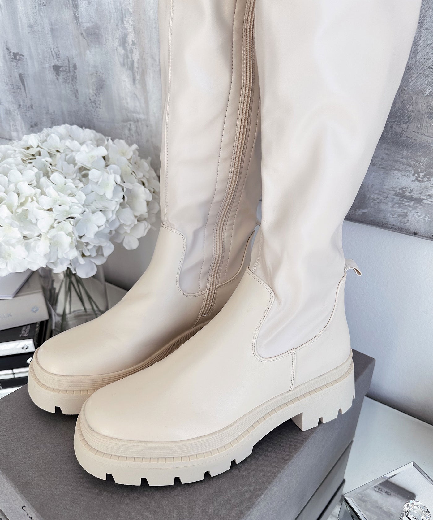 Stiefel Kinley Beige  Ladypolitan ♡   