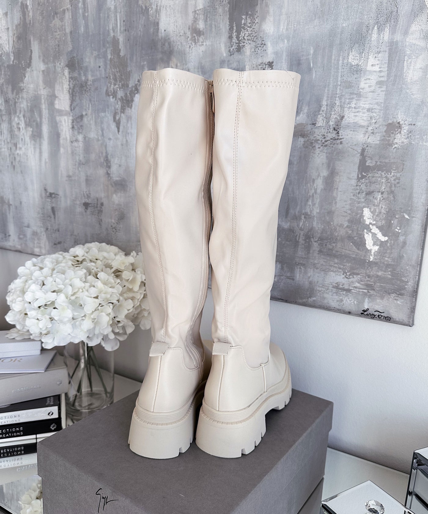 Stiefel Kinley Beige  Ladypolitan ♡   