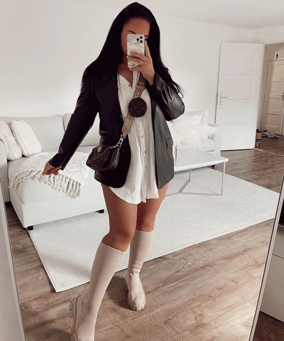 Stiefel Nerea Nude  Ladypolitan ♡   