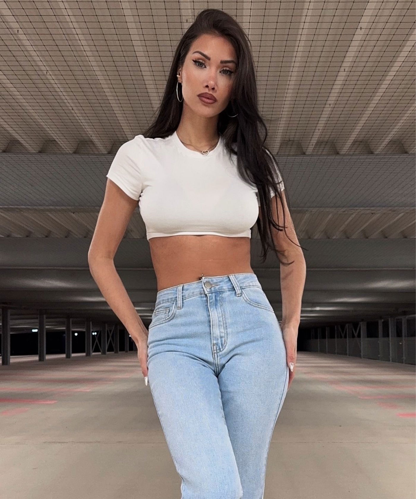 Stretch Mom Jeans Lilli Blau Ladypolitan ♡