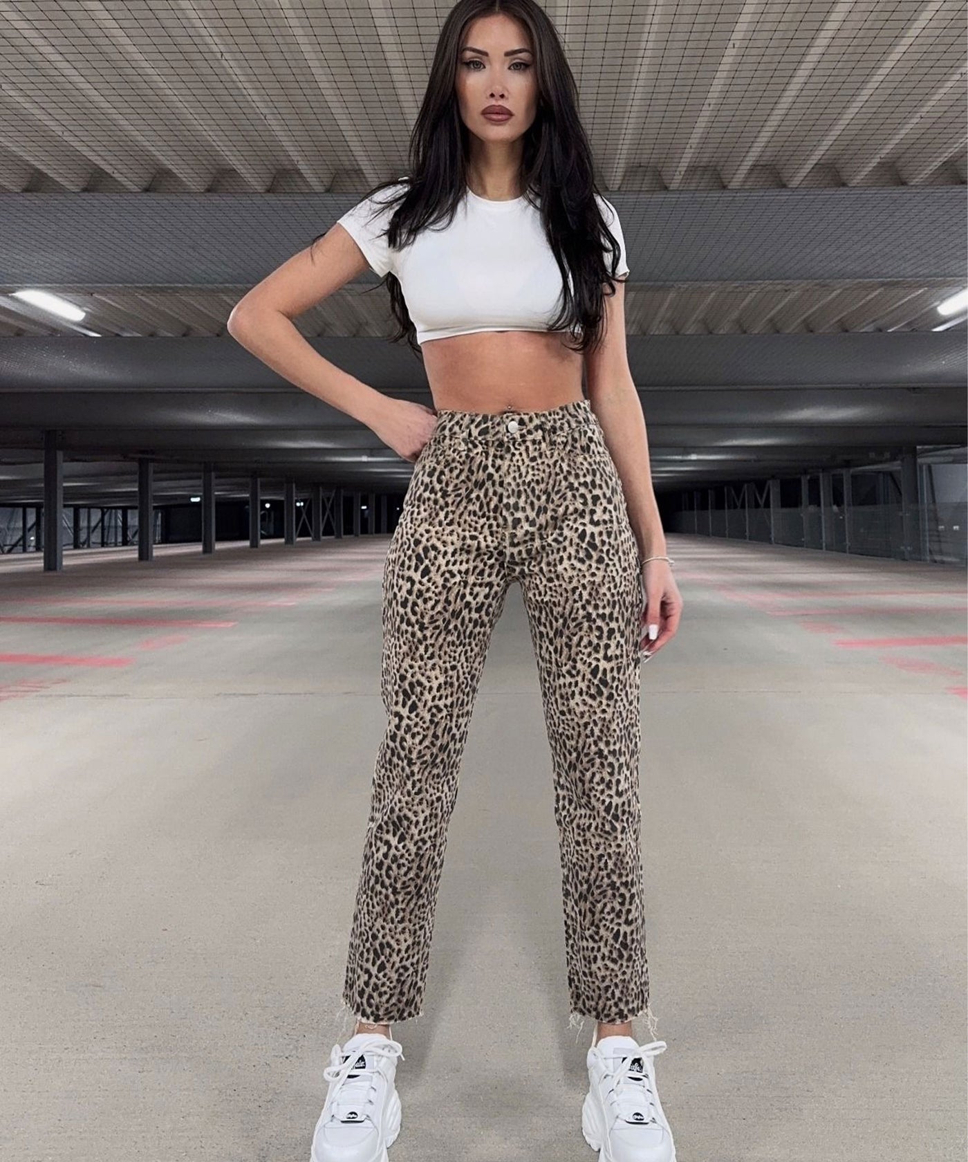 Stretch Mom Jeans Bila Leo Ladypolitan ♡