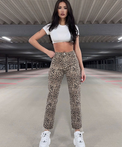 Stretch Mom Jeans Bila Leo Ladypolitan ♡