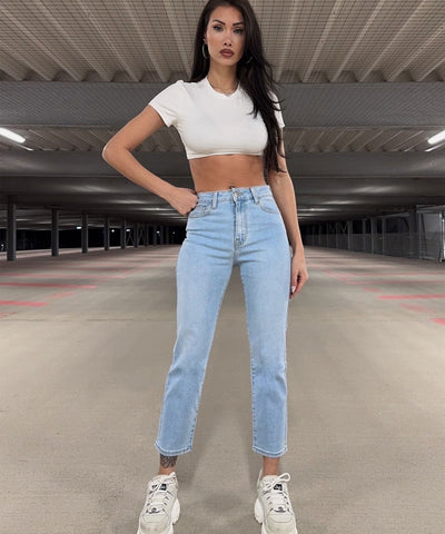 Stretch Mom Jeans Lilli Blau Ladypolitan ♡