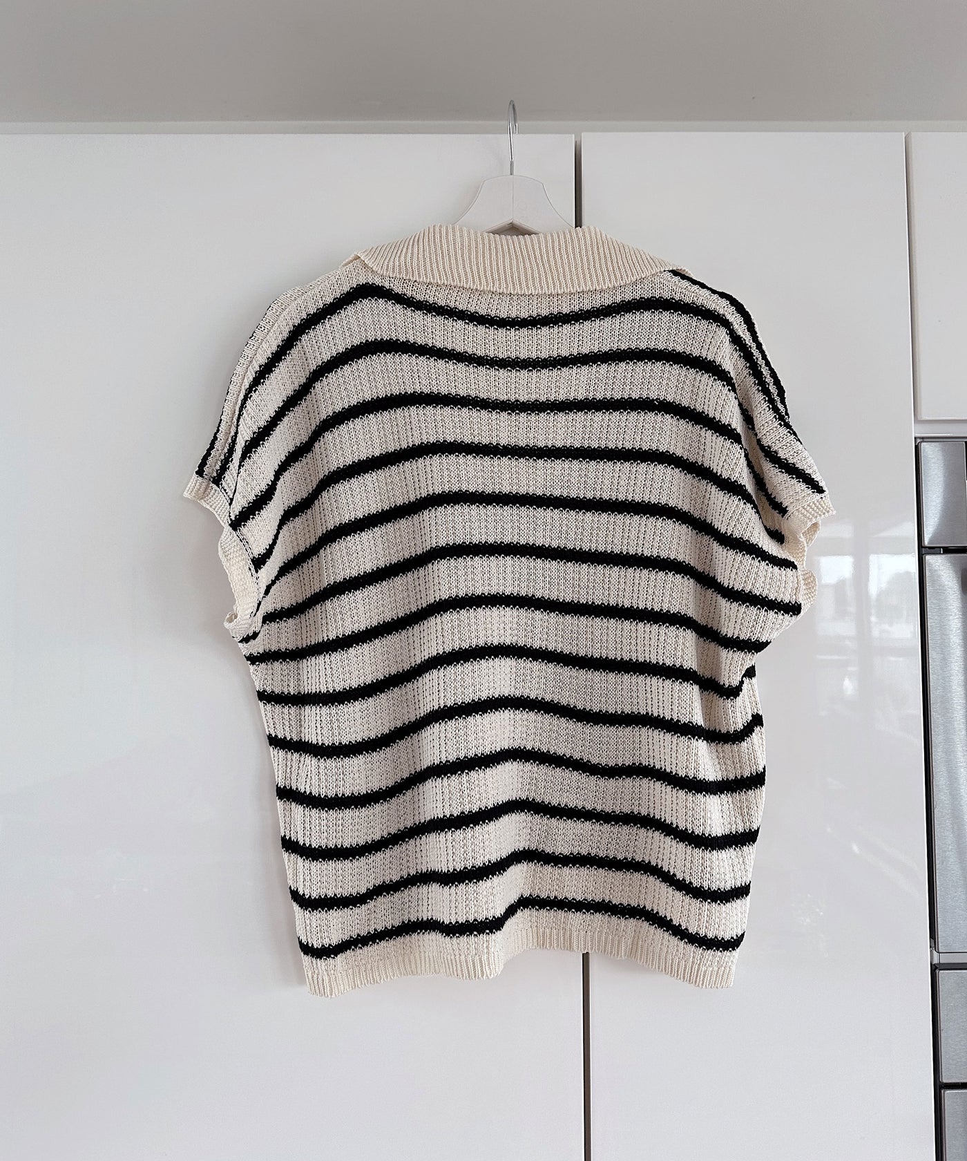 Strick T-Shirt Ilenia Beige  Ladypolitan ♡   