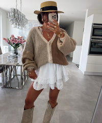 Strickjacke Jasmina Braun