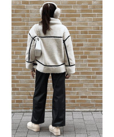 Teddyfelljacke Snow Cremeweiß  Ladypolitan ♡   