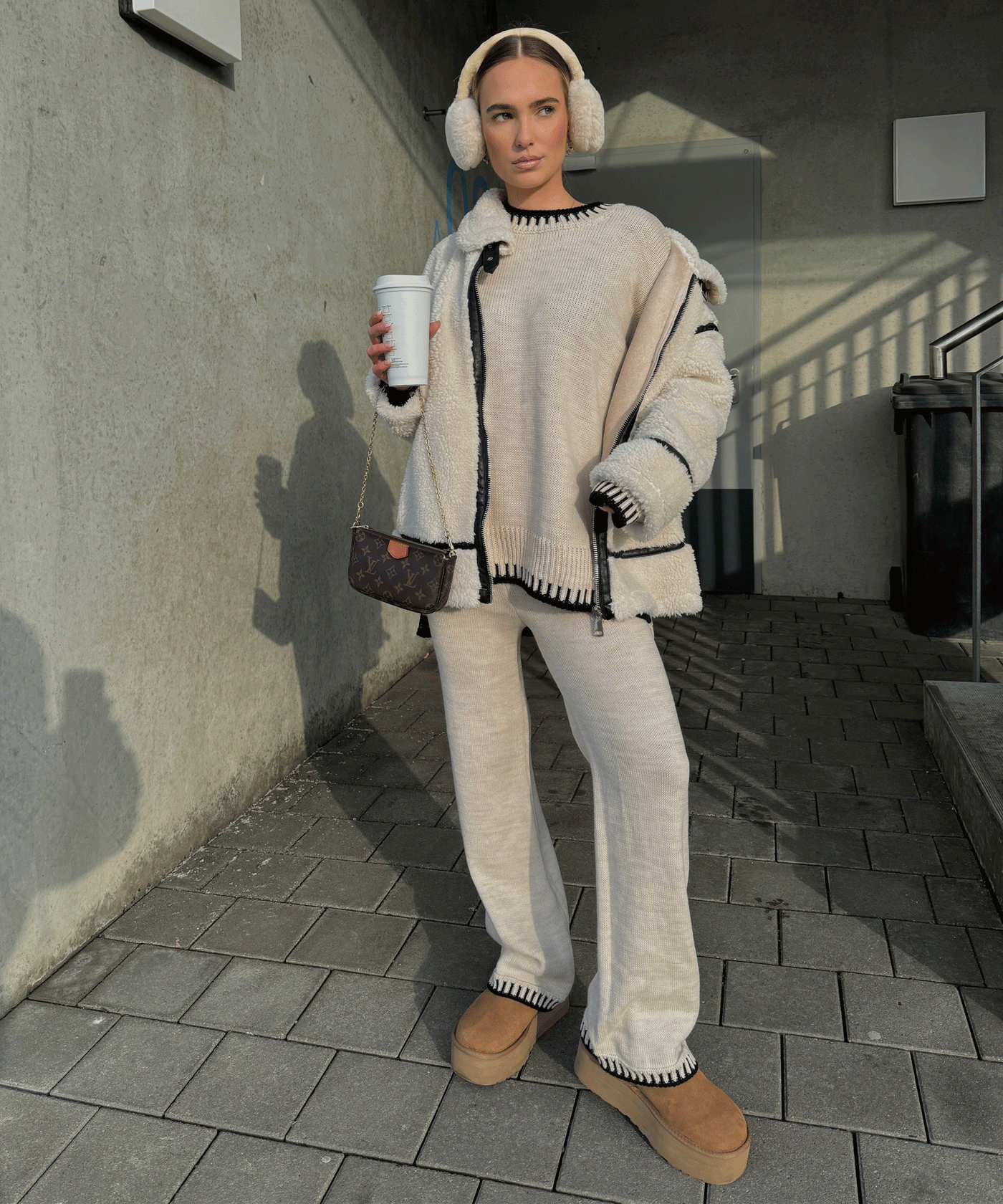 Teddyfelljacke Snow Cremeweiß  Ladypolitan ♡   