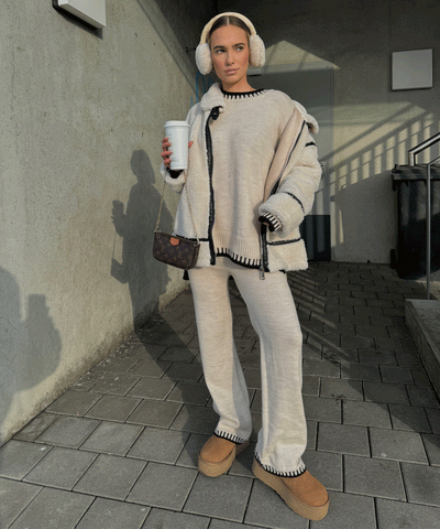 Teddyfelljacke Snow Cremeweiß  Ladypolitan ♡   