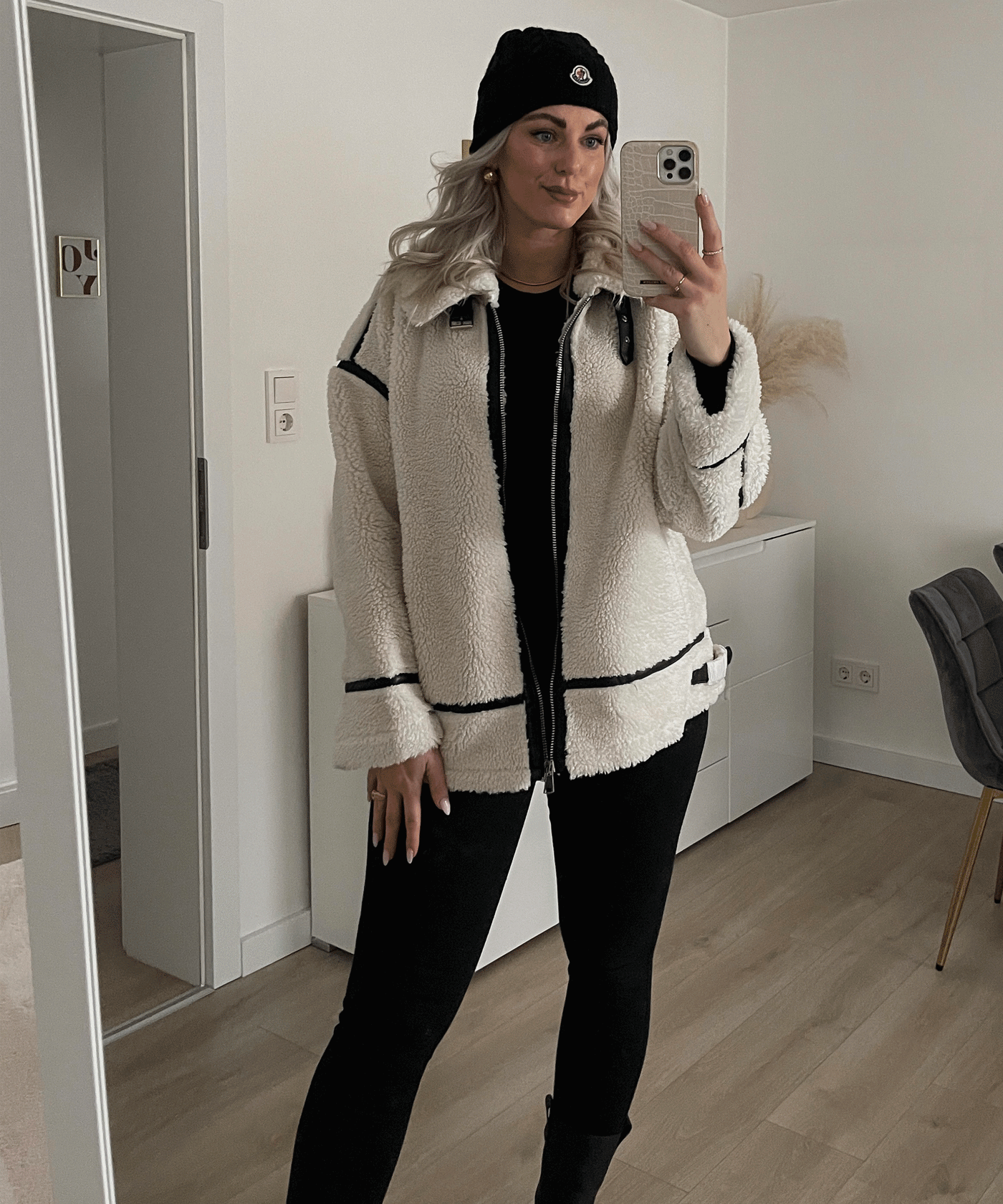 Teddyfelljacke Snow Cremeweiß  Ladypolitan ♡   