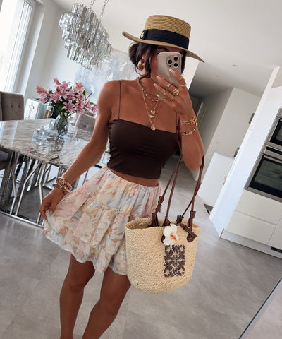Top Valentina Dunkelbraun Ladypolitan - Fashion Onlineshop für Damen