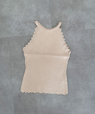 Top Zacken Beige  Ladypolitan ♡   