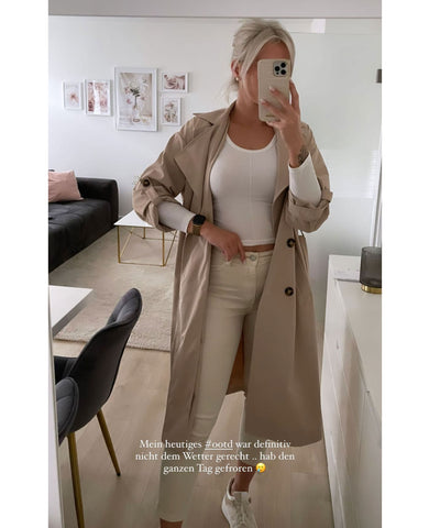 Trenchcoat Marisol Beige  Ladypolitan ♡   