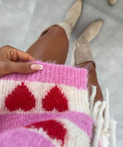 Weste Lyria Herzen Pink Ladypolitan ♡