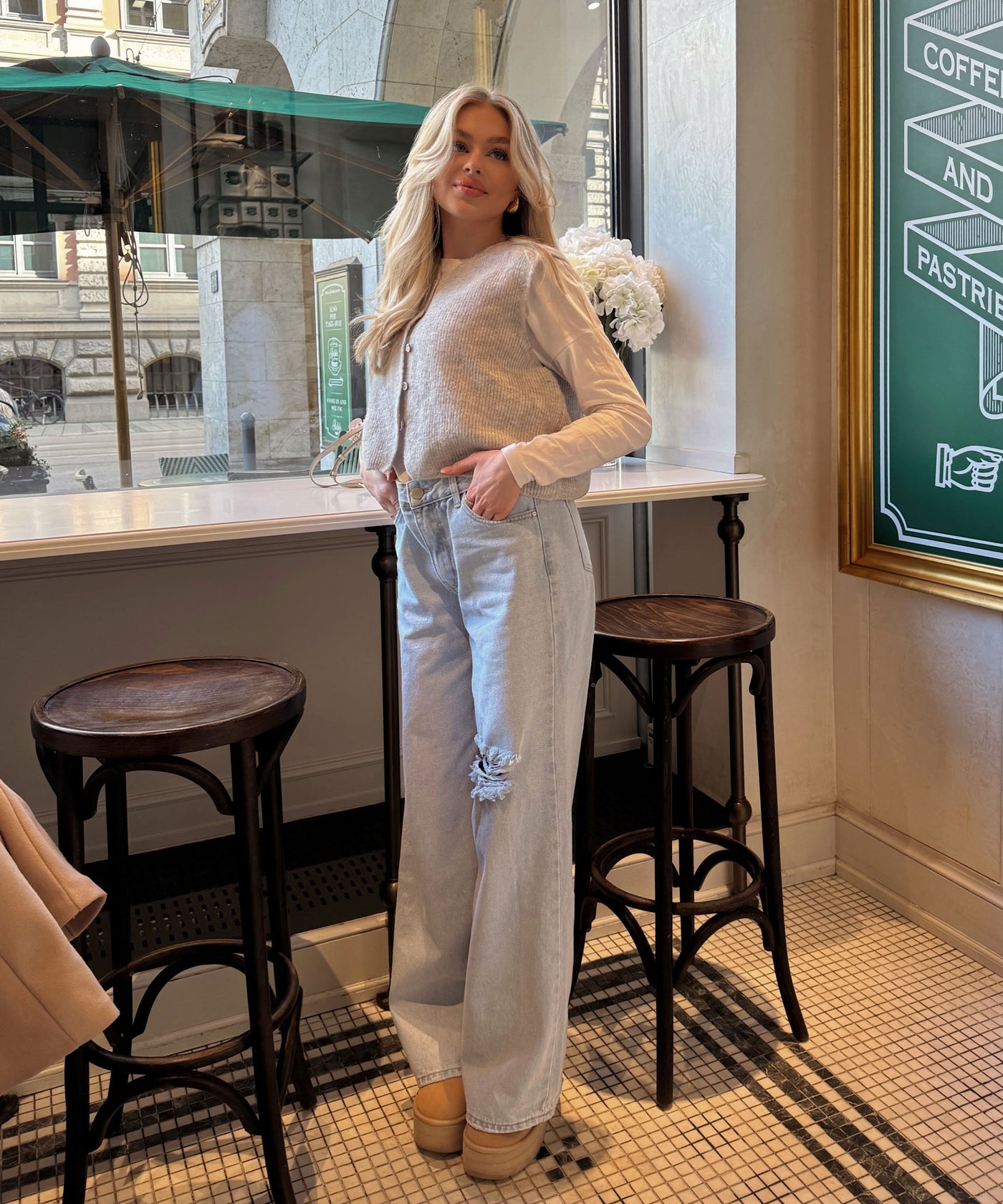 Wide Leg Jeans Nena  Ladypolitan ♡   