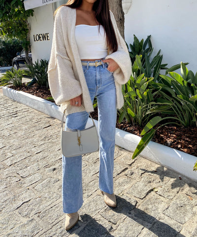 Wide Leg Jeans Tere Hellblau Ladypolitan ♡