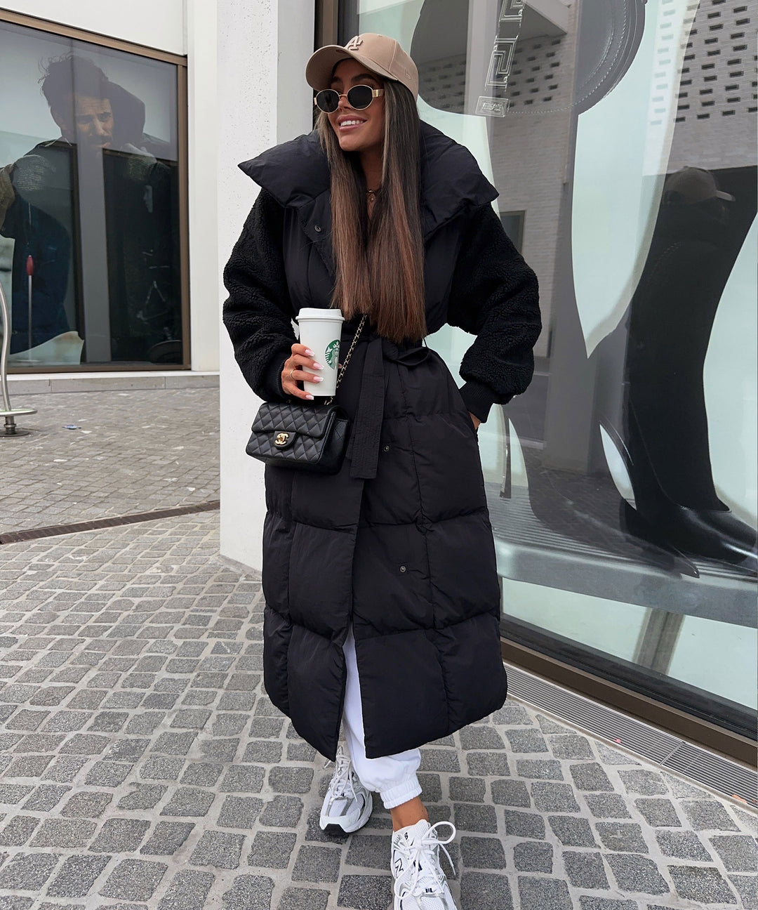 Ladypolitan Jacken Damen Winterjacken Winterjacke Teddyärmel