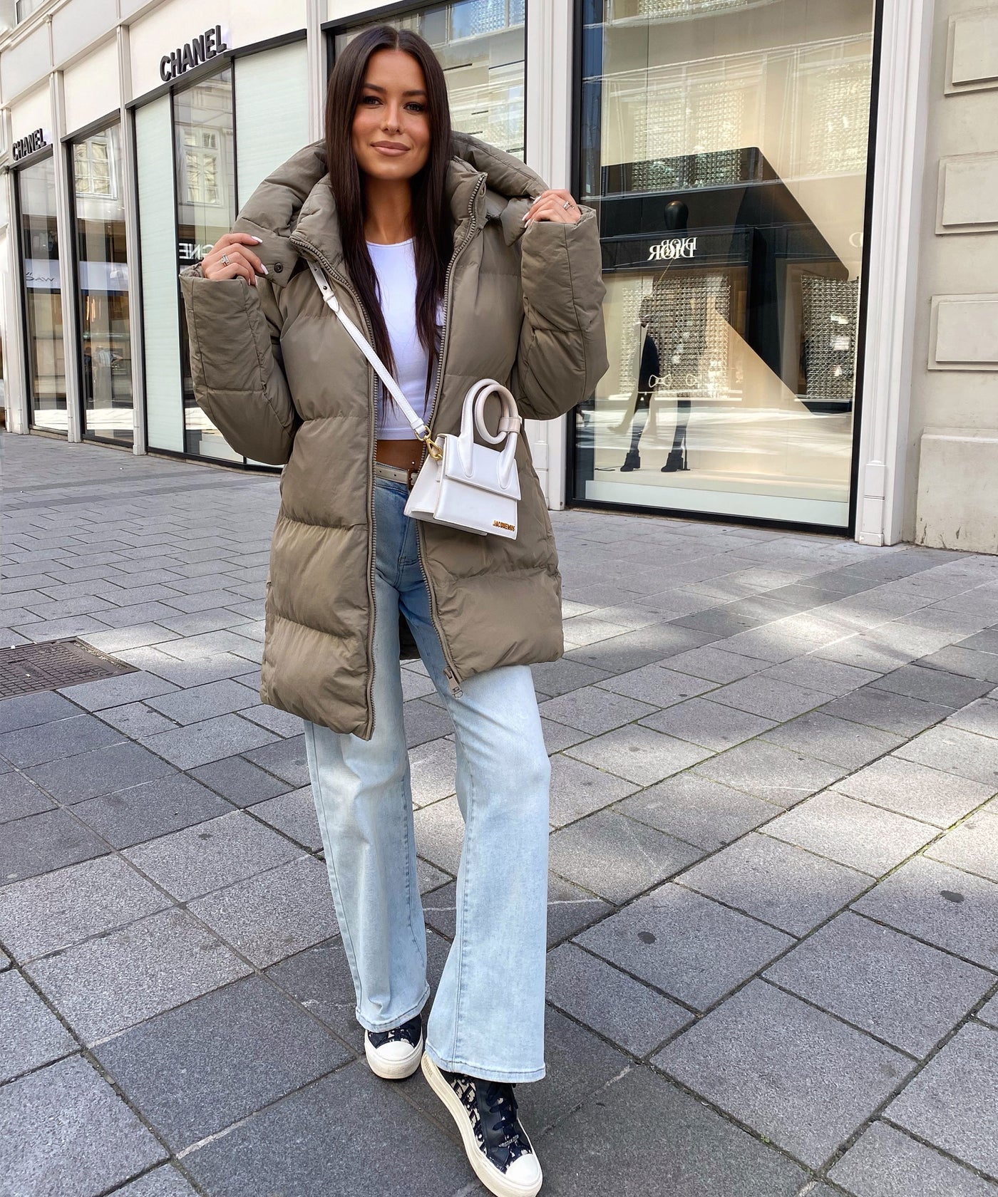 Jacke Addie Khaki Ladypolitan ♡