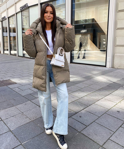 Jacke Addie Khaki Ladypolitan ♡