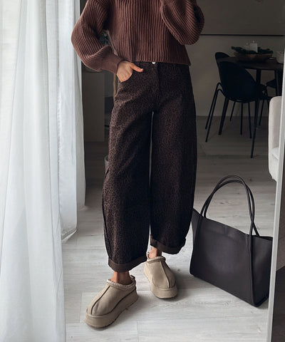 Stretch Balloon Jeans Aleno Leo Braun Ladypolitan ♡