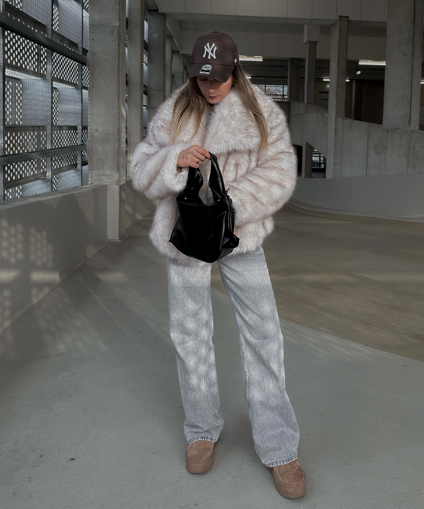 Felljacke Anastasia Weiß Ladypolitan ♡