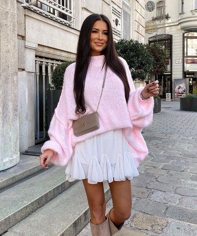 Oversize Pullover Hellrosa Ladypolitan ♡