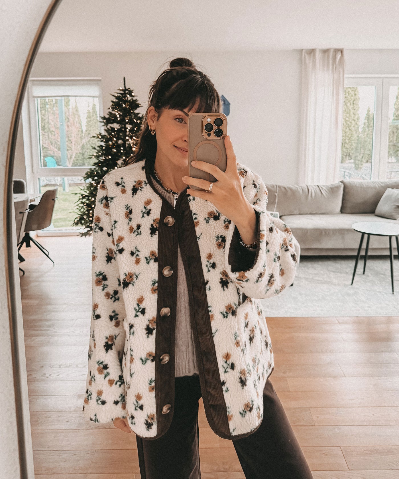 Teddyfell Jacke Bluma Beige Ladypolitan ♡