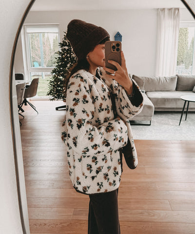 Teddyfell Jacke Bluma Beige Ladypolitan ♡